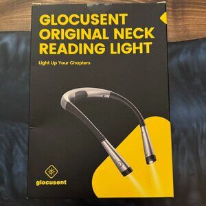 NEW Glocusent Rechargeable LED Neck Reading Light